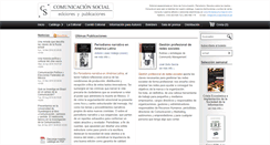 Desktop Screenshot of comunicacionsocial.es